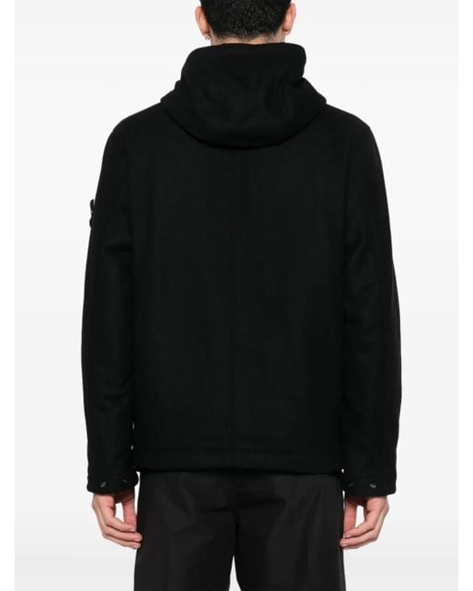 Stone Island Black Coats & Jackets for men