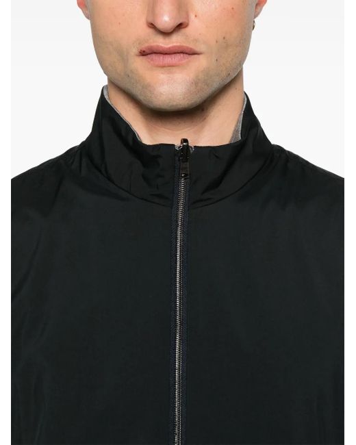 Herno Black Reversible Jacket For for men