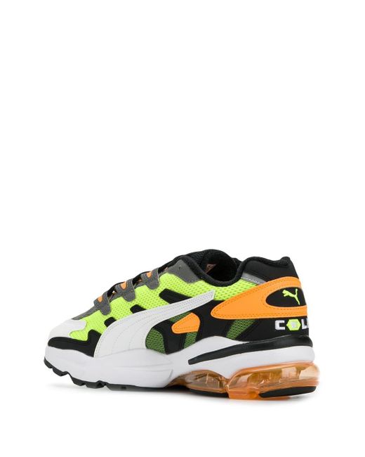 puma white platform sneakers