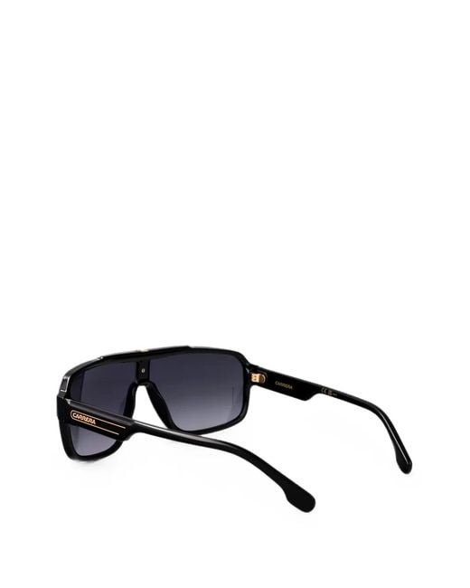 Carrera Black Geometric-Frame Sunglasses for men