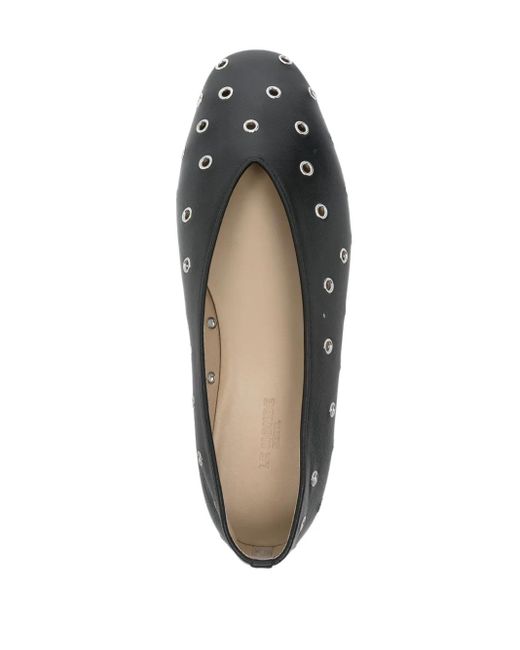 Le Monde Beryl Gray Regency Ballet Flats