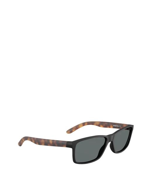 Arnette Gray Slickster Rectangle-Frame Sunglasses