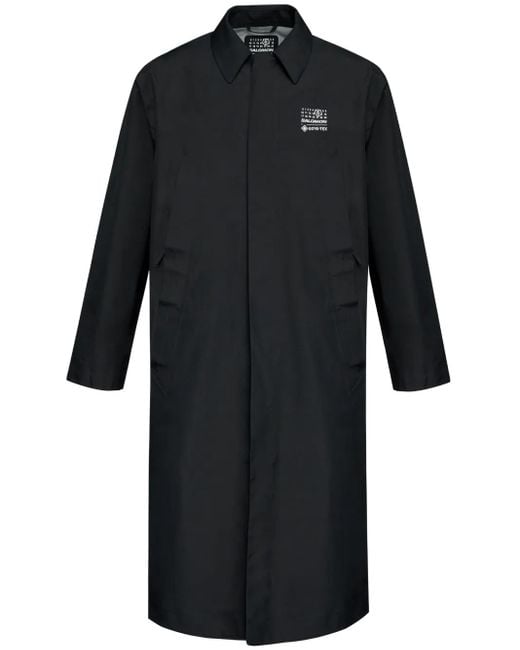 MM6 MAISON MARGIELA X SALOMON Black X Salomon Gore-Tex Trench Coat for men