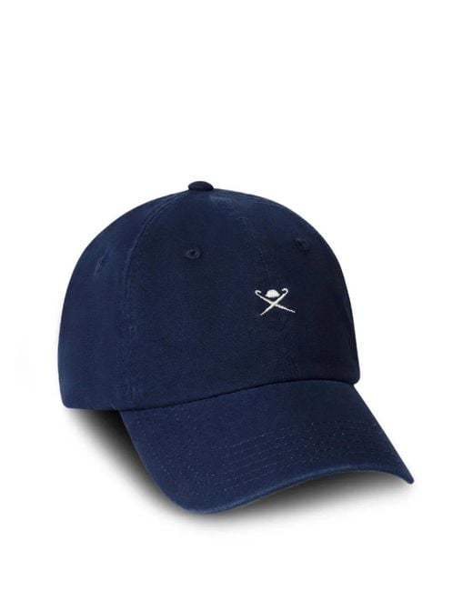 Hackett Blue Logo-Embroidered Baseball Cap for men