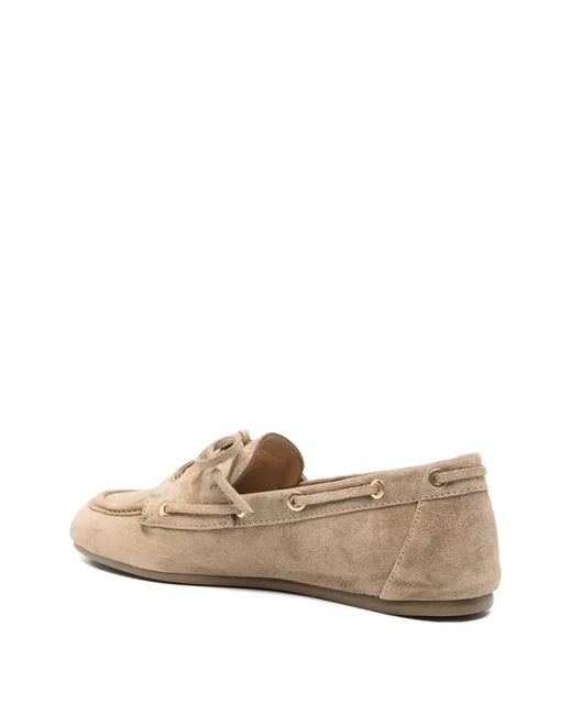 Stuart Weitzman Natural Mocassins Tinsley