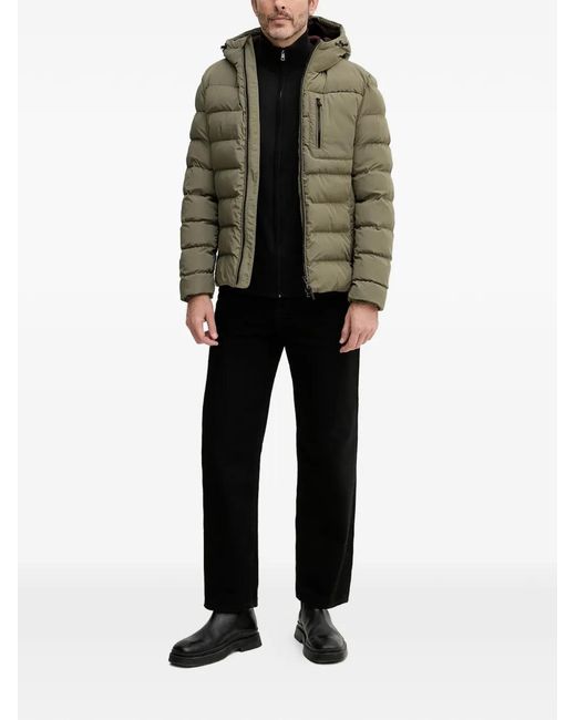 Geox Gray Zip-Pockets Padded Jacket for men
