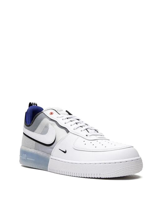 Nike White Air Force 1 React Photo" Sneakers