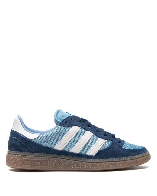 Adidas Blue Handball Pro Spzl Mesh Sneakers for men