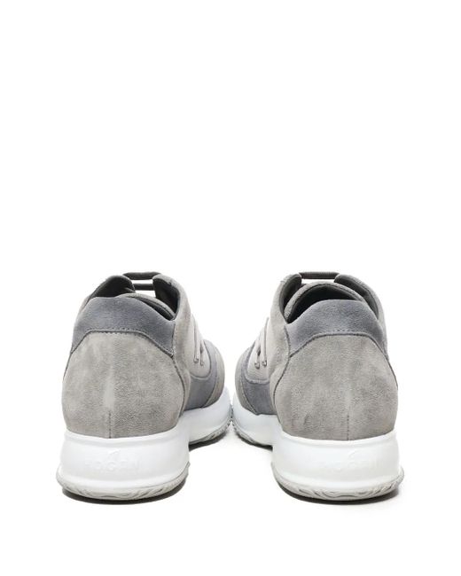 Hogan Gray Interactive Sneakers for men