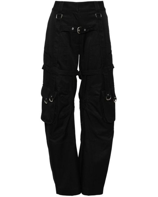 Pantalon en coton CO à coupe droite Off-White c/o Virgil Abloh en coloris Black