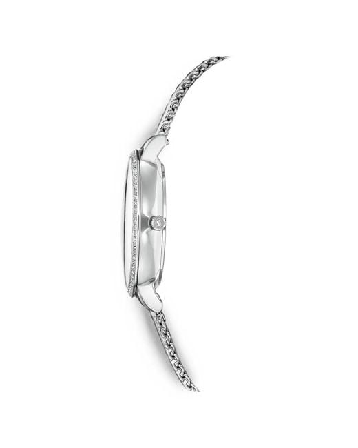 Swarovski White Clarica Crystal 30Mm Watch
