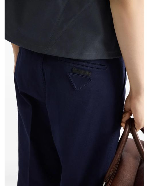 Prada Chino Shorts in het Blue voor heren
