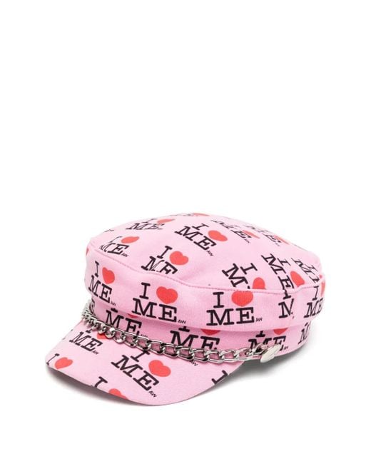 Ashley Williams I Heart Me Hat in Pink | Lyst UK