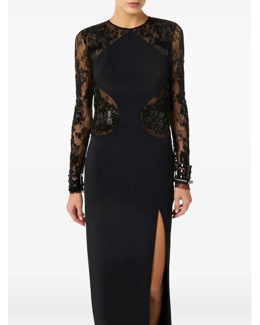 elisabetta franchi lace dress Lace maxi dress