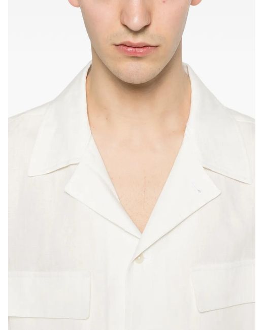 Briglia 1949 White John Overshirt for men