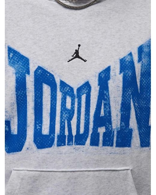 Hoodie Jordan Brooklyn À Logo Imprimé Nike pour homme en coloris Gray