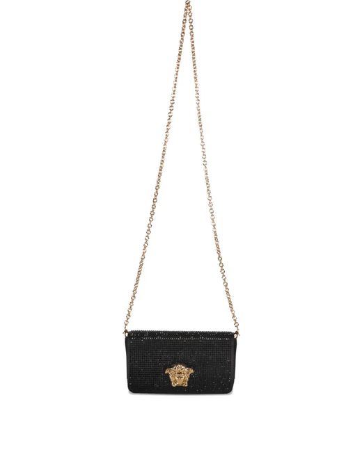 Versace White Embellished Mini Bag