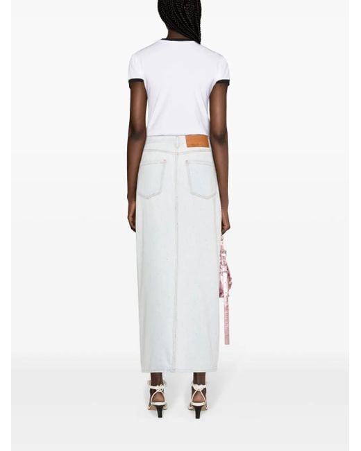 MSGM White Skirts