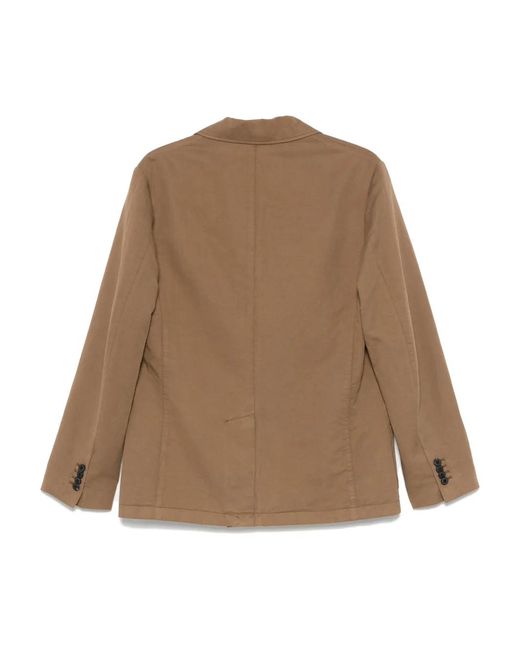 Sunspel Brown Twill-Weave Blazer for men