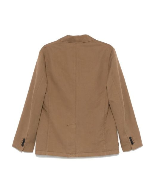 Sunspel Brown Twill-Weave Blazer for men
