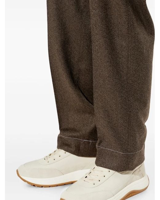Hogan White Lace-Up Sneakers for men