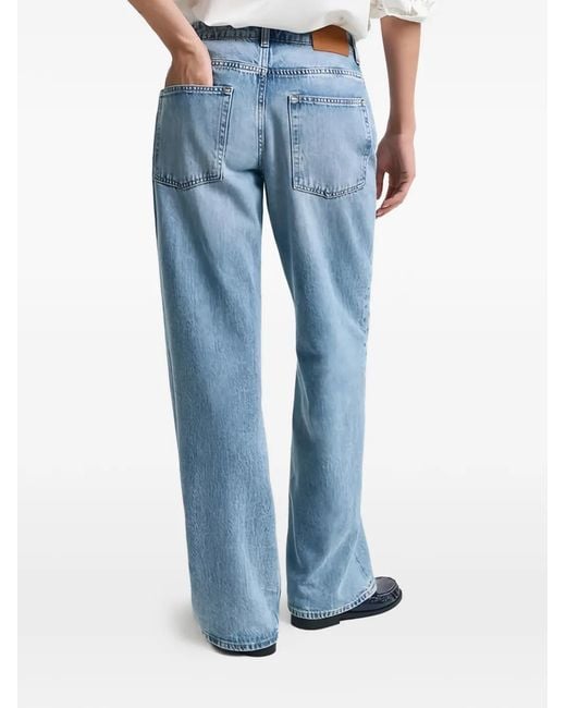 Gant Blue Flared Denim Jeans