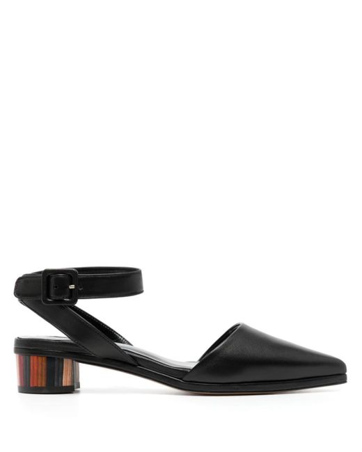 Paul Smith Black Bodhi Leather Sandals