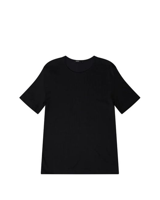 DERRICK Black Short-Sleeve Crew-Neck T-Shirt for men