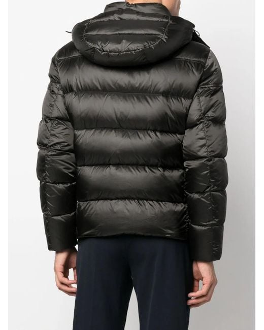Moorer Black Brett-Sh Down Puffer Jacket for men