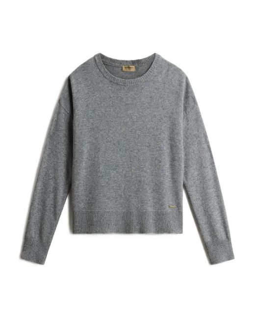 Woolrich クルーネック セーター Gray