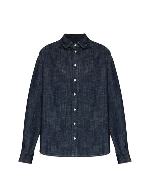 Jacquemus Blue The Simon De-Nîmes Denim Shirt for men