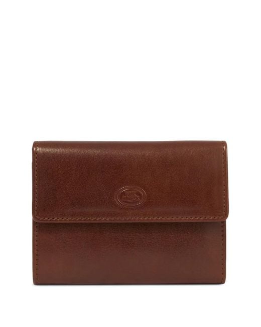 The Bridge Brown Logo-Embossed Leather Wallet