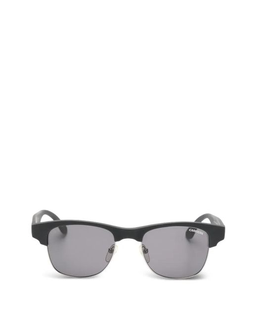 Carrera Gray Half-Frame Square Sunglasses for men