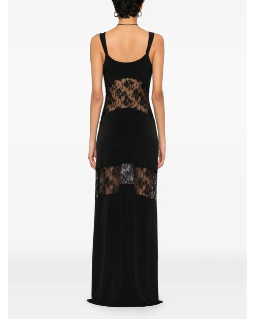 Aniye By Black Norah Lace-Panelled Floral-Pattern Maxi Dress