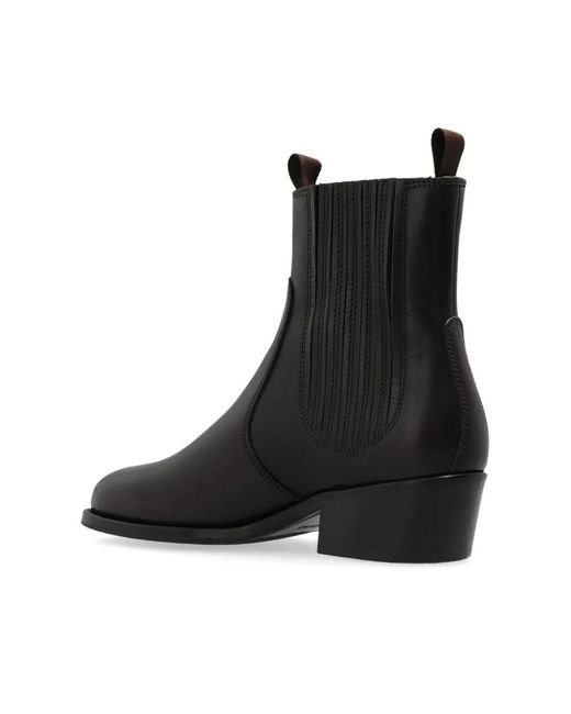 Lemaire Black 45Mm Chelsea Boots