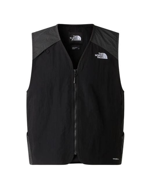 The North Face Black Doudoune Sans Manches Zippée for men