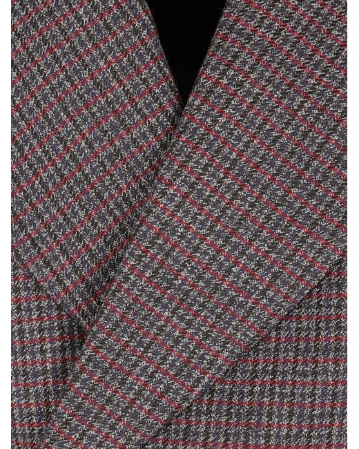NAMACHEKO Brown Attila Double-Breasted Blazer for men