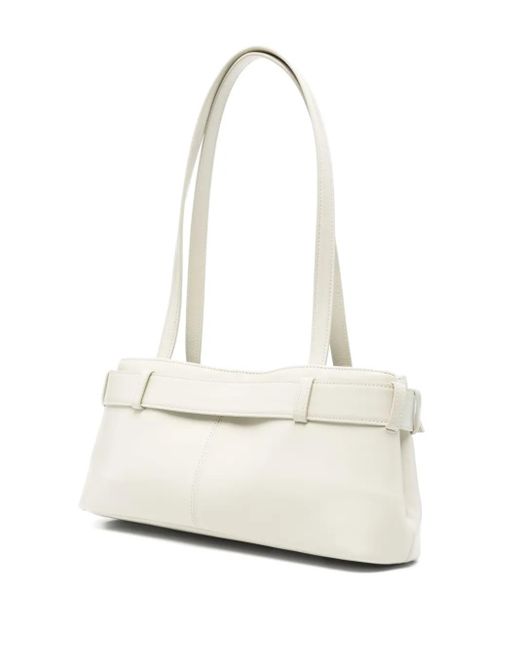 OSOI White Mini Brocle Shoulder Bag