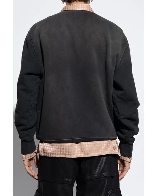 Amiri Gray Theatres Vintage Sweatshirt for men