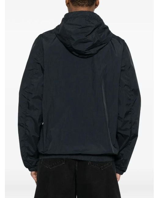 Peuterey Blue Hooded Zip-Up Jacket