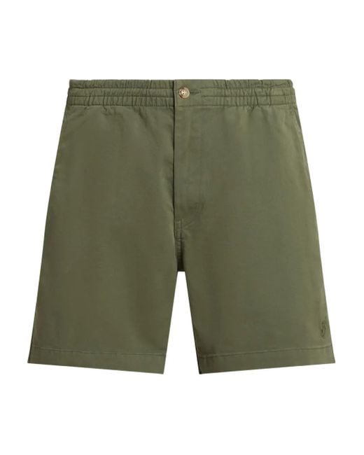 Polo Ralph Lauren Green Elasticated Shorts for men