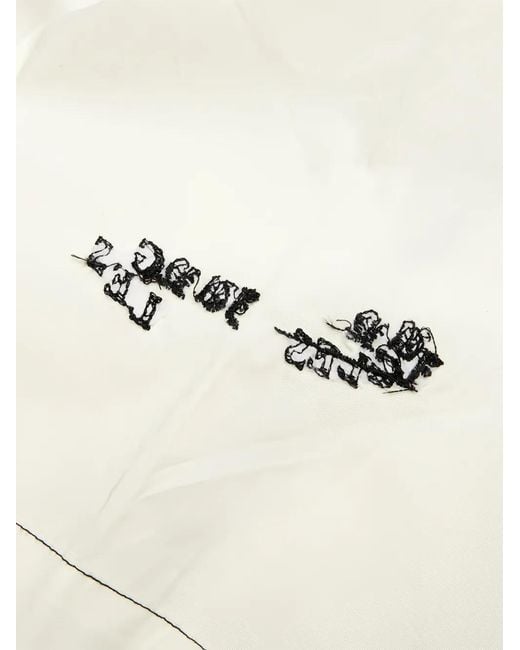 JUNGLES White Graphic-Print Short-Sleeve Shirt for men