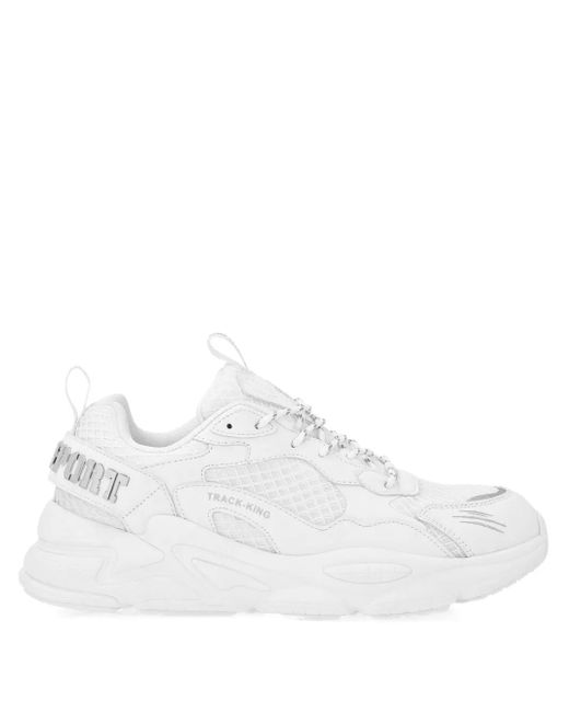 Philipp Plein White Track-King Core Gen.X.05 Sneakers