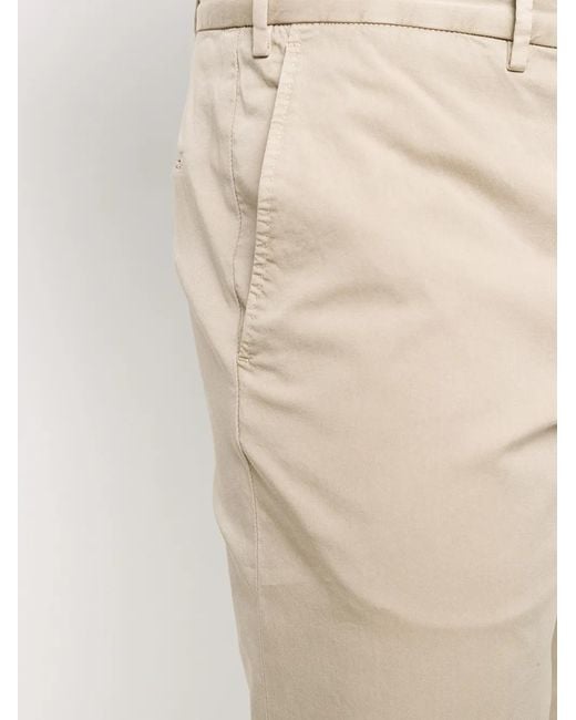 Dell'Oglio Natural Straight-Leg Chino Trousers for men
