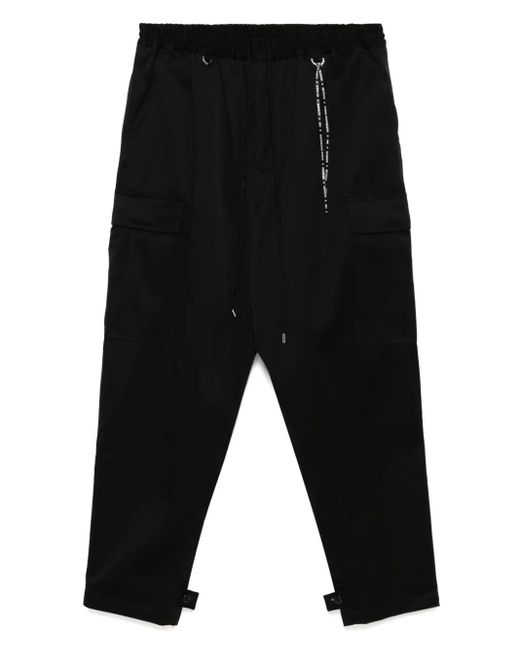MASTERMIND WORLD Hose mit Logo-Stickerei in Black für Herren