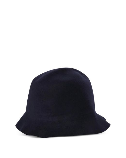 SUPERDUPER Blue Merino Wool Bucket Hat for men