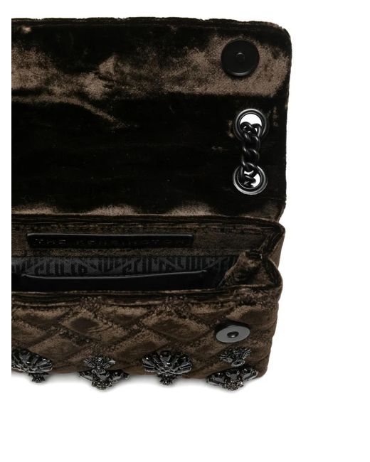 Kurt Geiger Black Mini eagle-embellishment shoulder bag