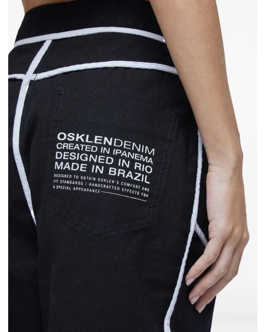 Osklen Blue Klassische Hose