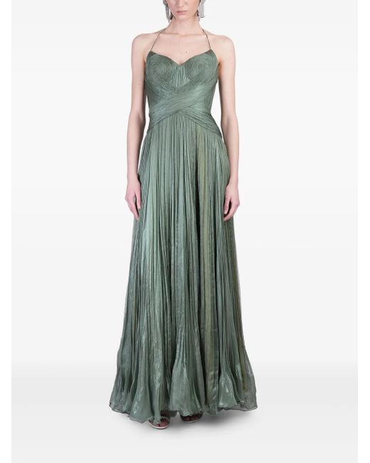 IRIS SERBAN Green Isadora Dress