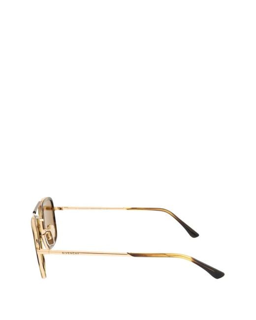 Givenchy Natural Lunettes De Soleil À Monture Carrée Day for men